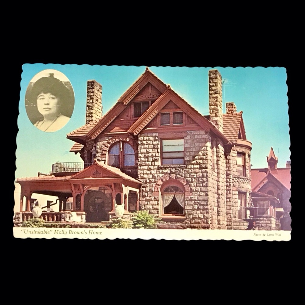 Vintage RMS Titanic Survivor Home- Unsinkable Molly Brown's Home